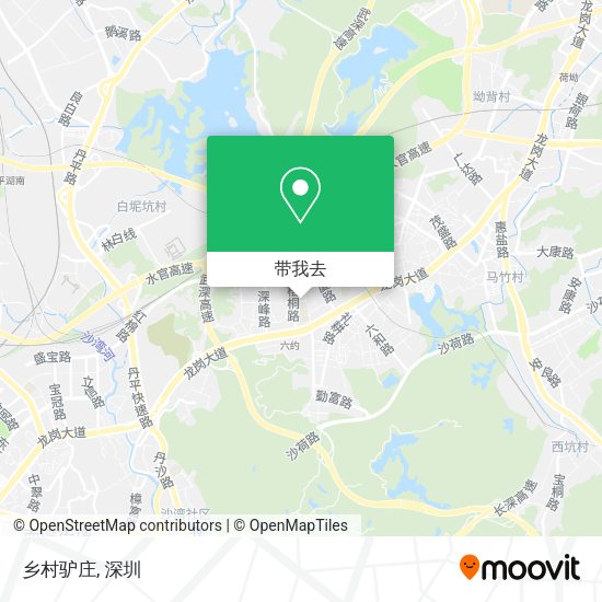 乡村驴庄地图