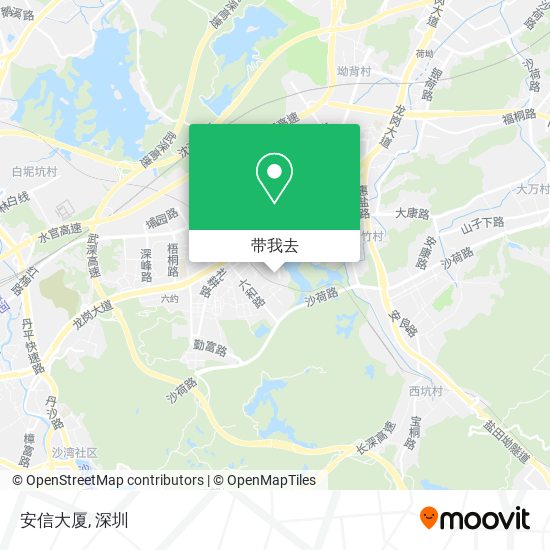 安信大厦地图