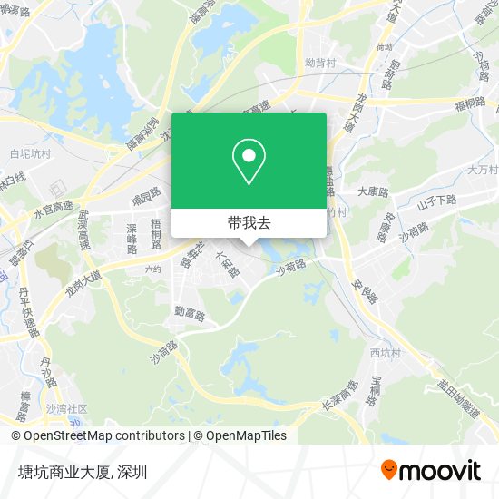 塘坑商业大厦地图