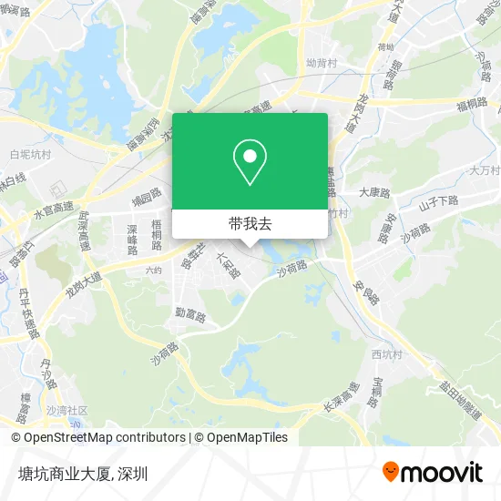 塘坑商业大厦地图