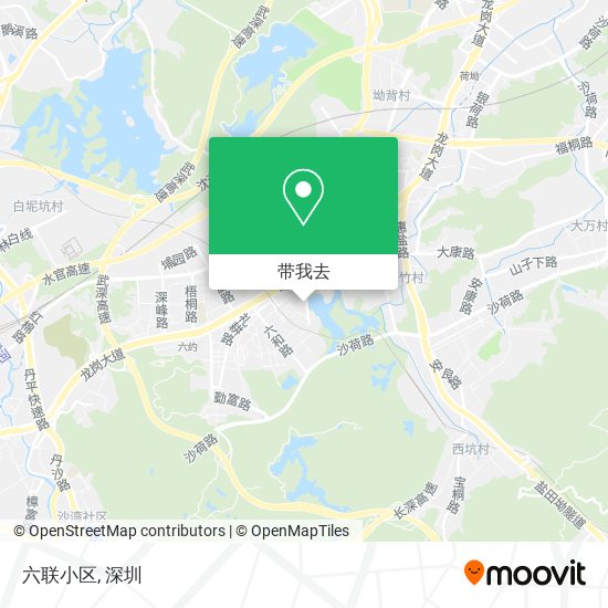 六联小区地图