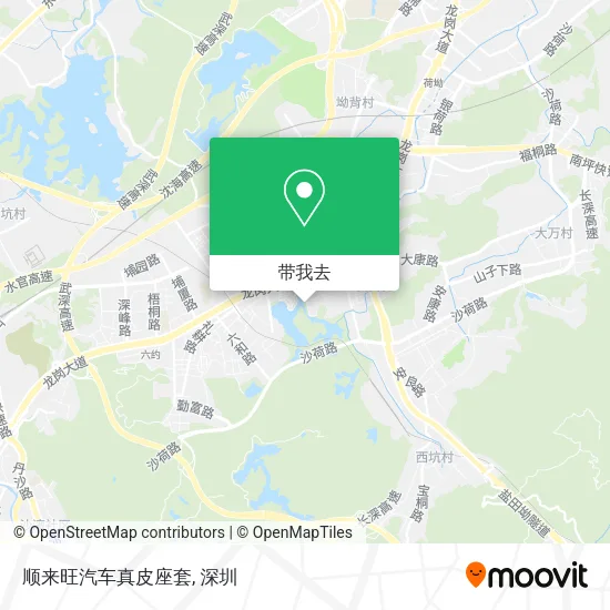 顺来旺汽车真皮座套地图