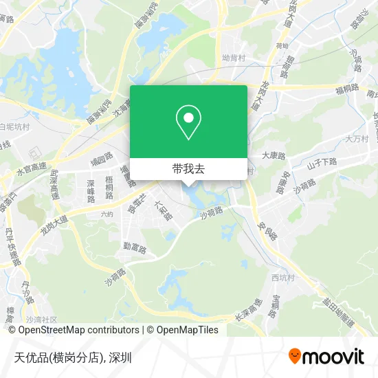 天优品(横岗分店)地图