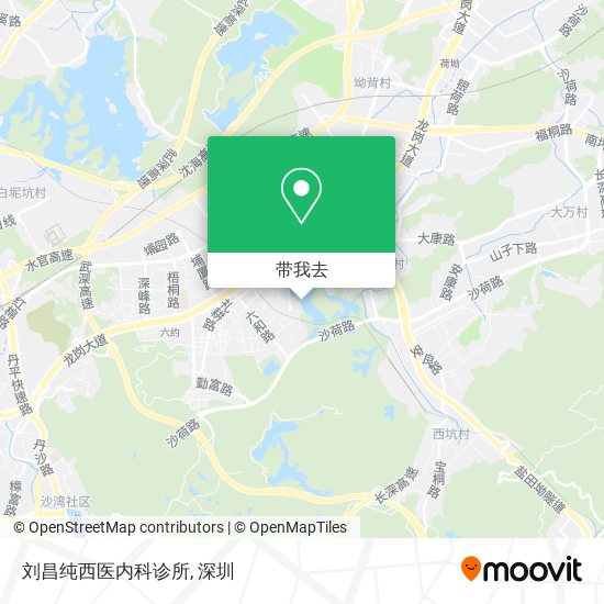 刘昌纯西医内科诊所地图