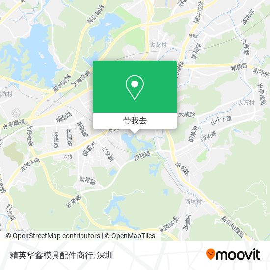 精英华鑫模具配件商行地图