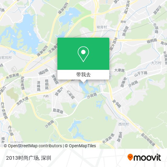 2013时尚广场地图