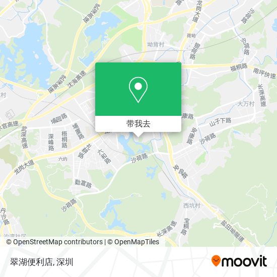 翠湖便利店地图