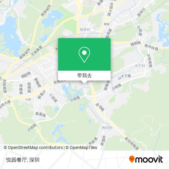 悦园餐厅地图