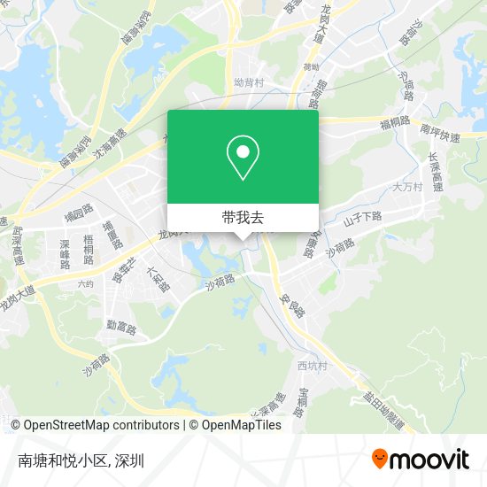 南塘和悦小区地图
