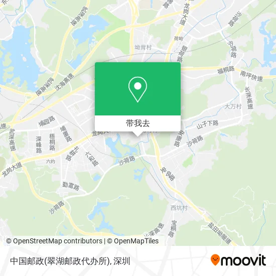 中国邮政(翠湖邮政代办所)地图