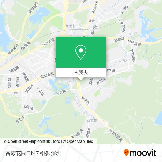 富康花园二区7号楼地图