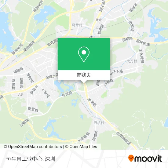 恒生昌工业中心地图