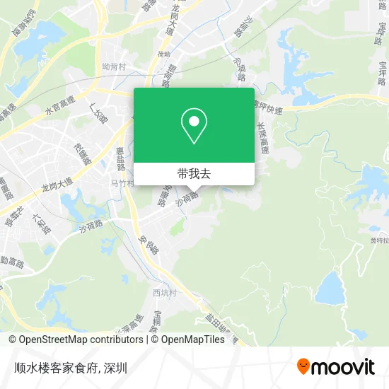 顺水楼客家食府地图