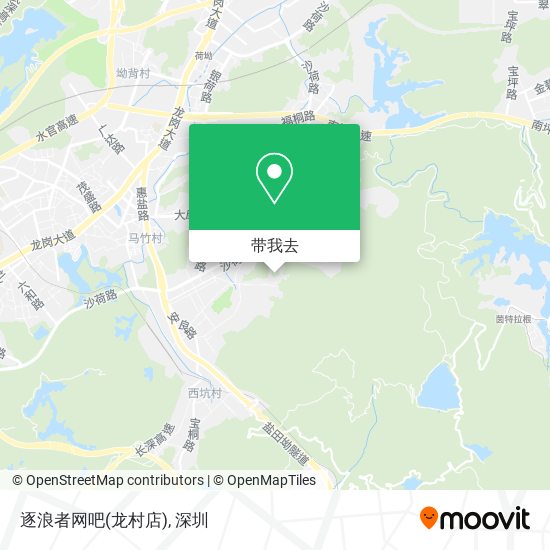 逐浪者网吧(龙村店)地图