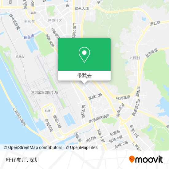 旺仔餐厅地图