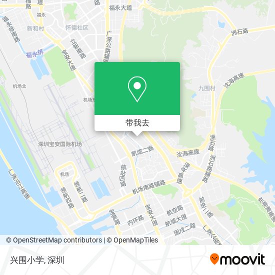 兴围小学地图