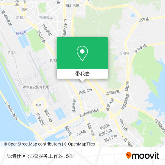 后瑞社区-法律服务工作站地图