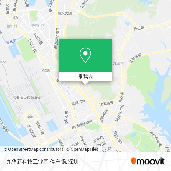 九华新科技工业园-停车场地图