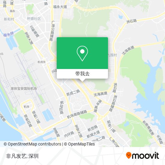 非凡发艺地图