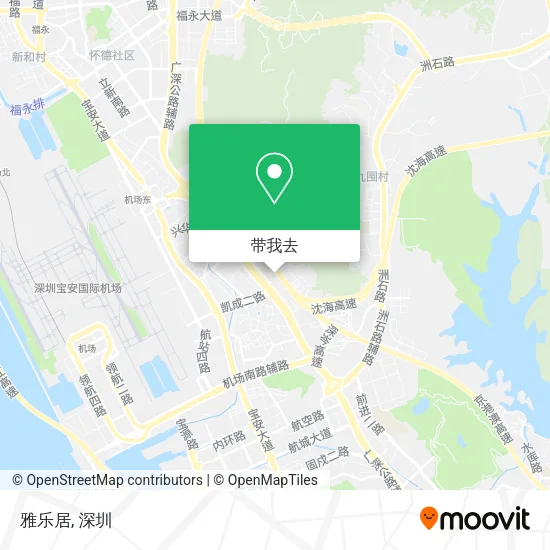 雅乐居地图
