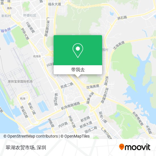 翠湖农贸市场地图