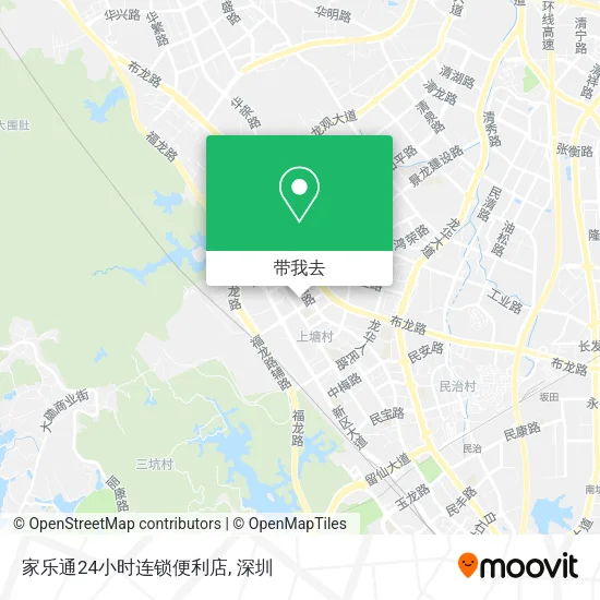 家乐通24小时连锁便利店地图