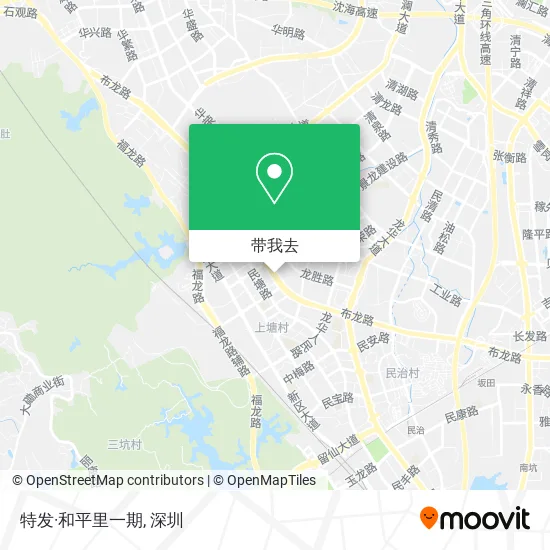 特发·和平里一期地图