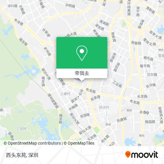 西头东苑地图