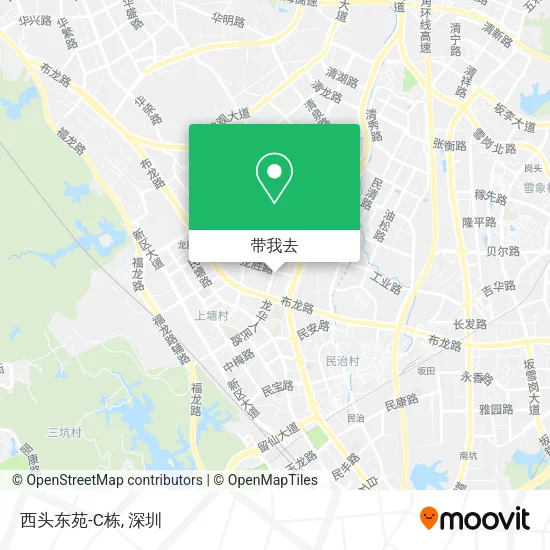 西头东苑-C栋地图