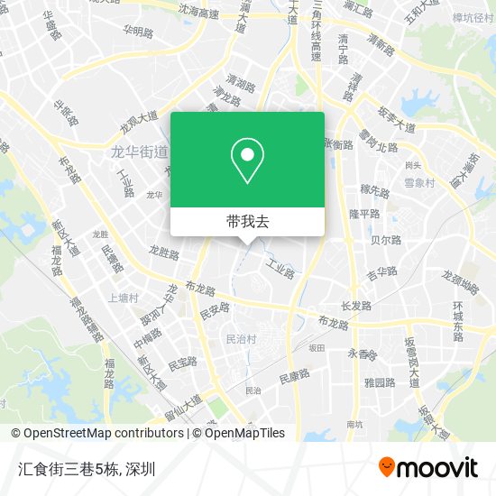 汇食街三巷5栋地图