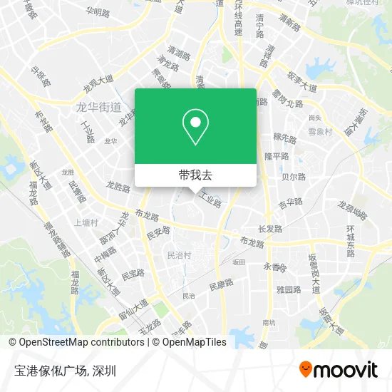 宝港傢俬广场地图