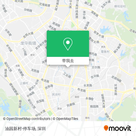 油园新村-停车场地图