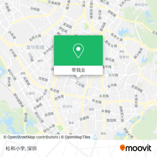 松和小学地图