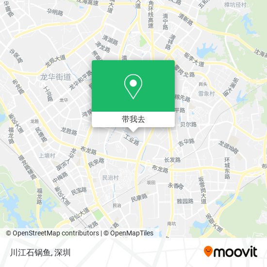 川江石锅鱼地图