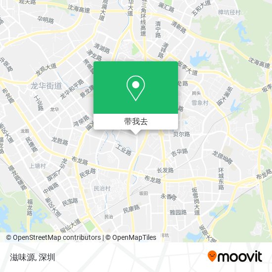 滋味源地图