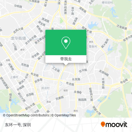 东环一号地图