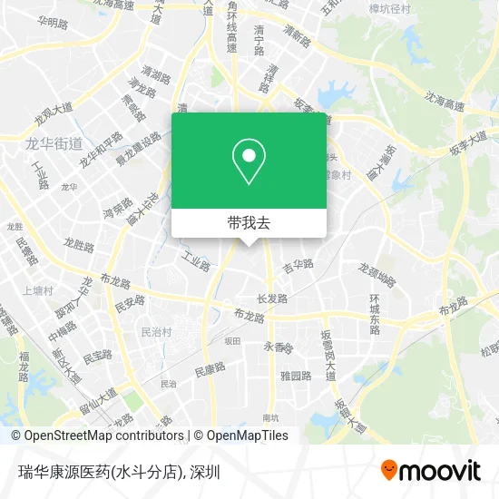 瑞华康源医药(水斗分店)地图