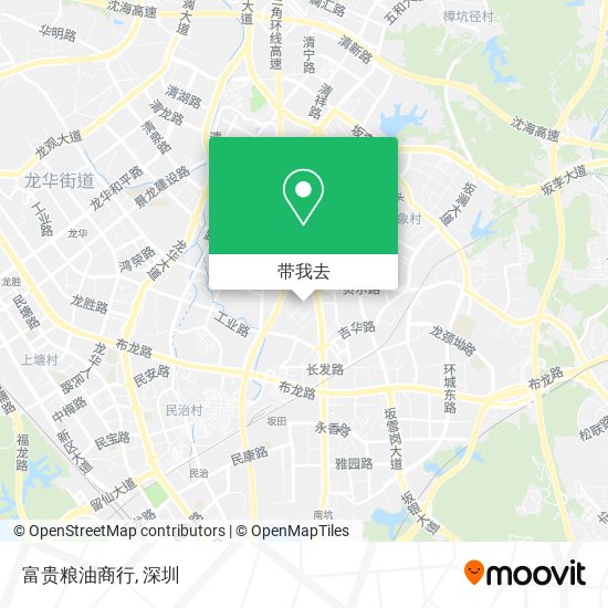 富贵粮油商行地图