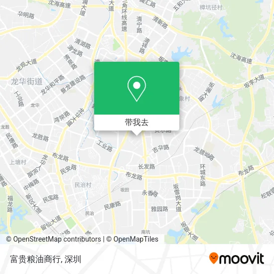 富贵粮油商行地图