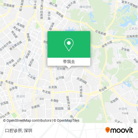 口腔诊所地图