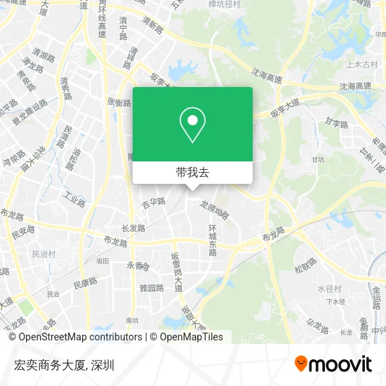 宏奕商务大厦地图