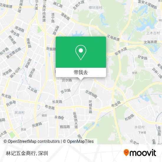 林记五金商行地图