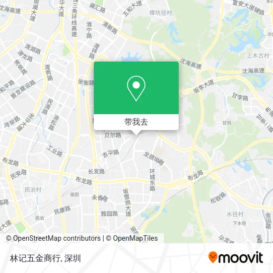 林记五金商行地图