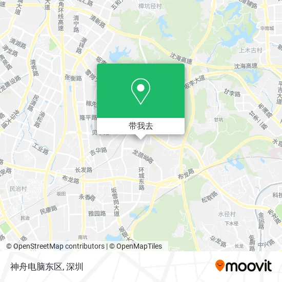 神舟电脑东区地图