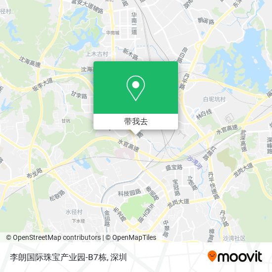 李朗国际珠宝产业园-B7栋地图