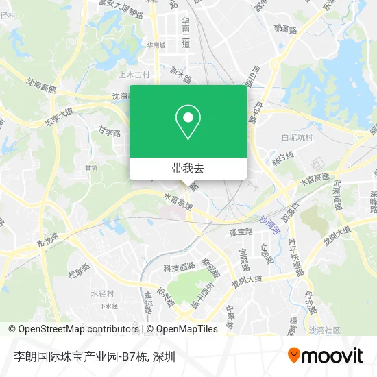 李朗国际珠宝产业园-B7栋地图