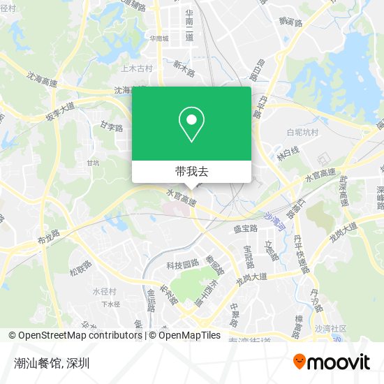 潮汕餐馆地图