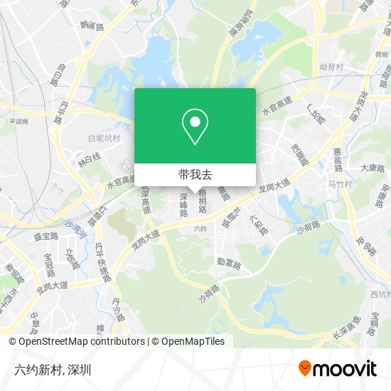 六约新村地图