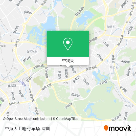 中海大山地-停车场地图