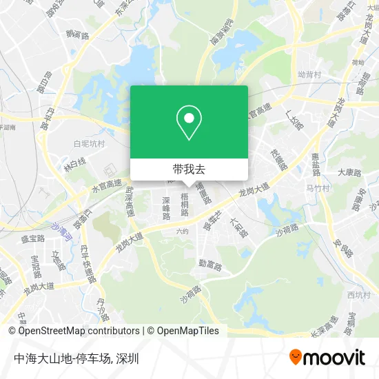 中海大山地-停车场地图